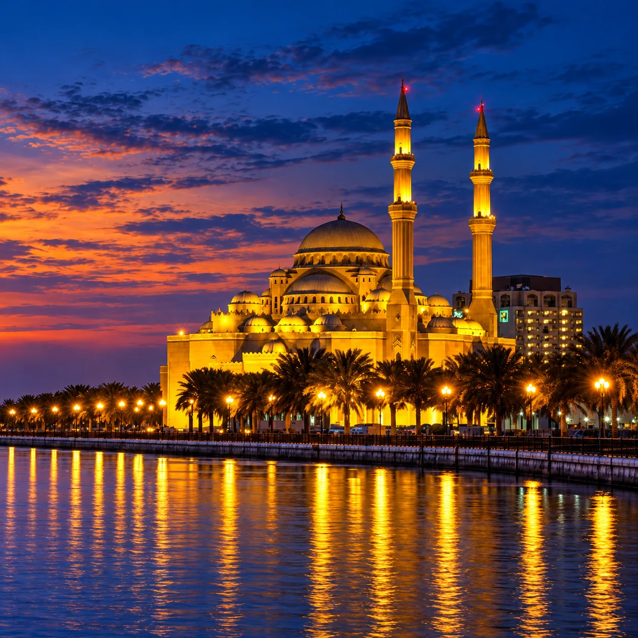 Al Noor Mosque project reference in Sharjah