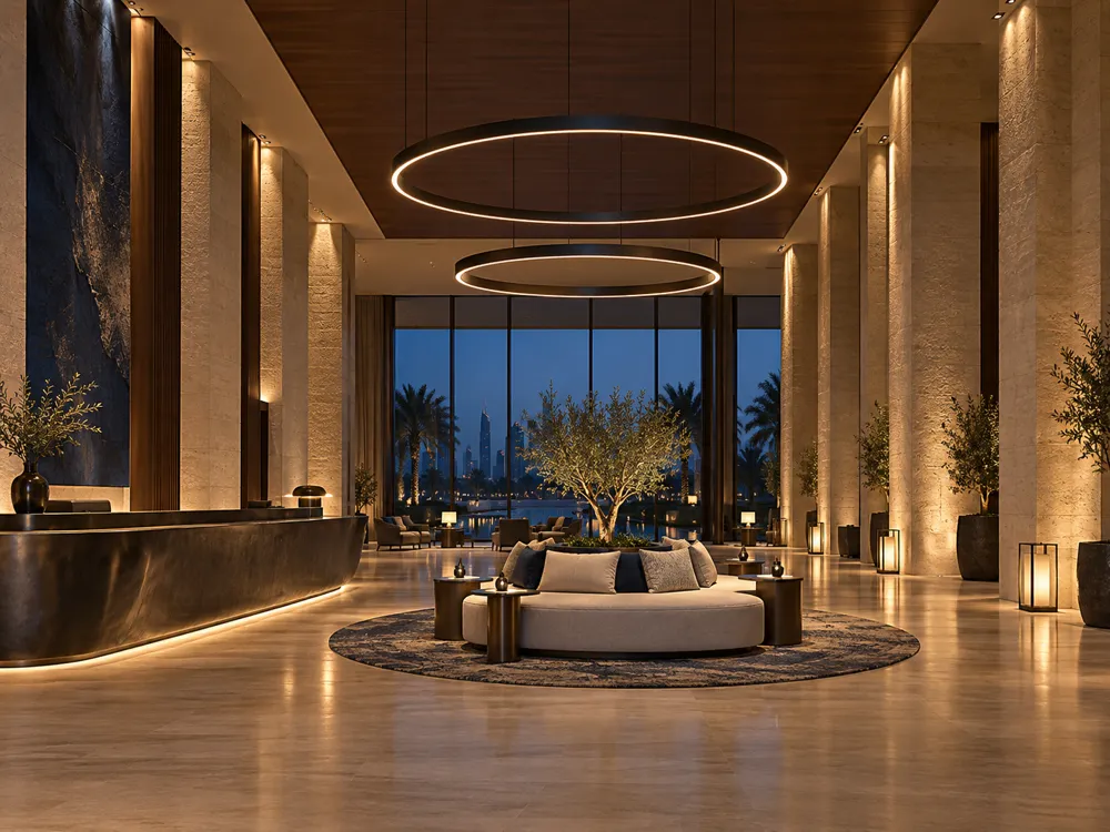 Hospitality lighting by Quanta