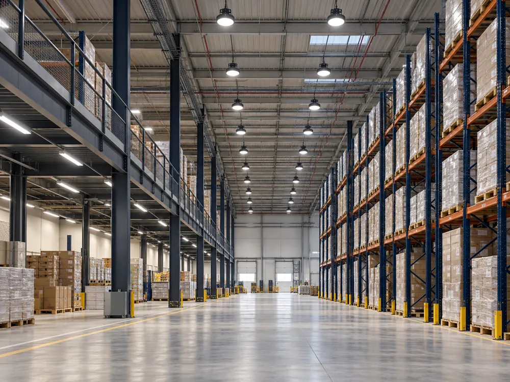 Industrial & Warehouses lighting by Quanta